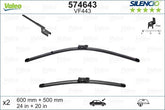 Valeo Front Wiper Blades – Audi, BMW, Renault, VW (5N2998002)